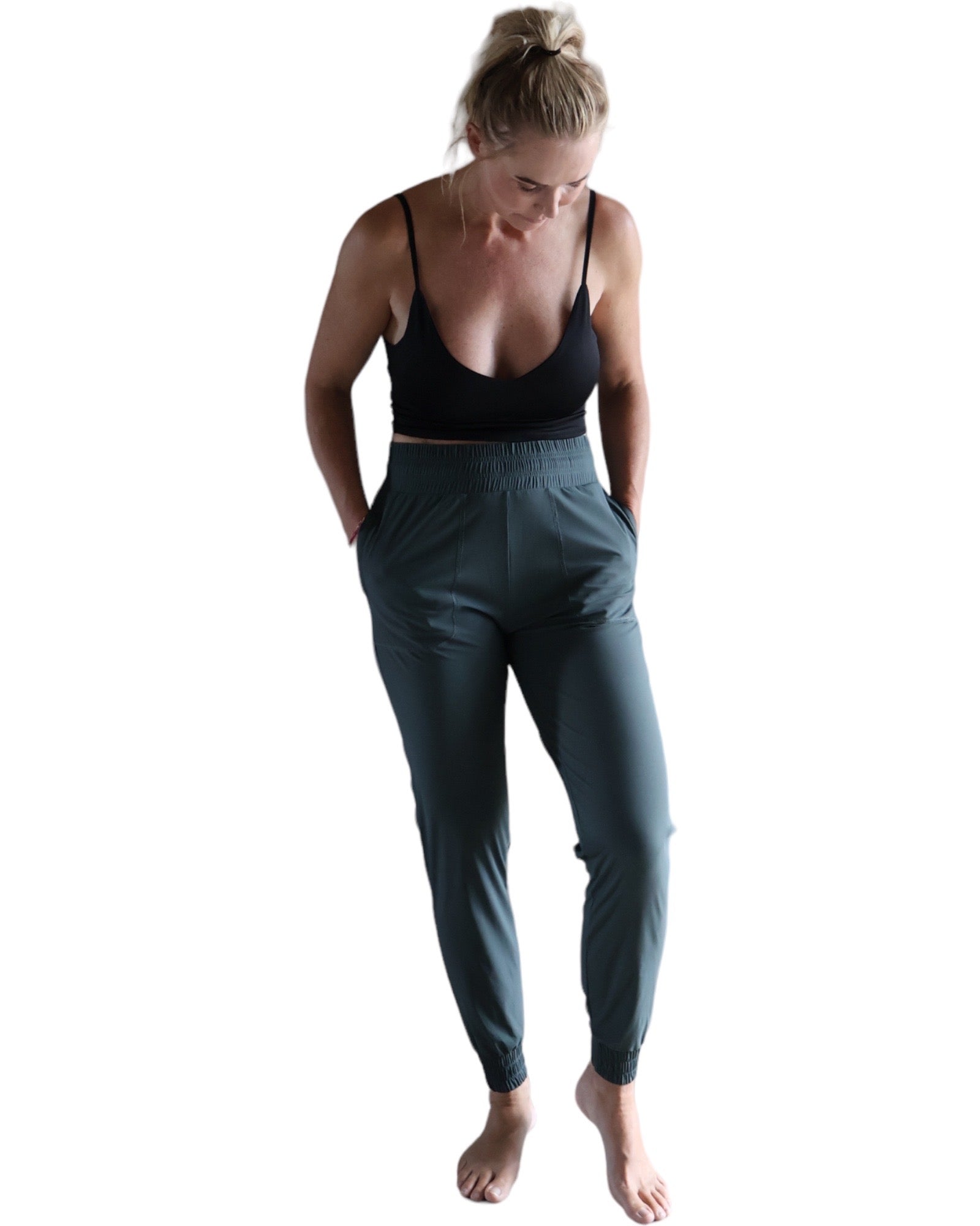 Green Everyday Pants Wearbalance