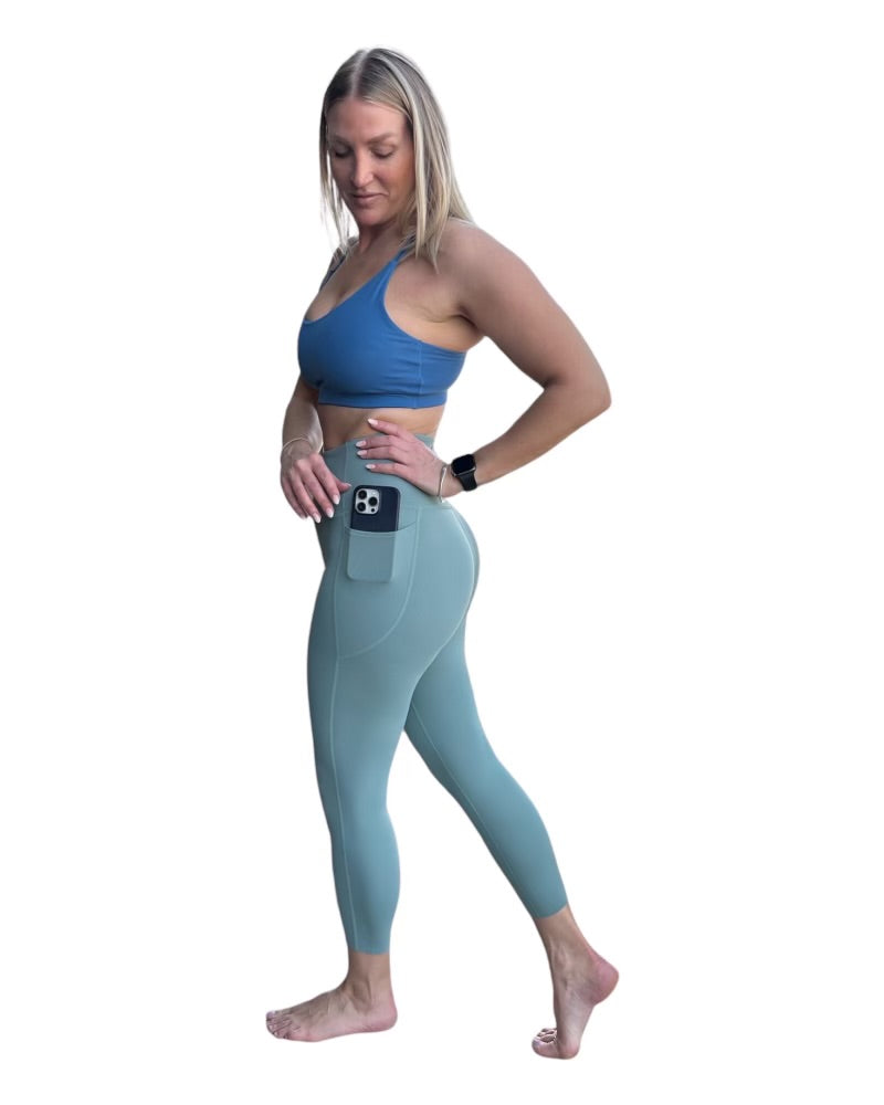 Green Pocket tights NEW Wearbalance