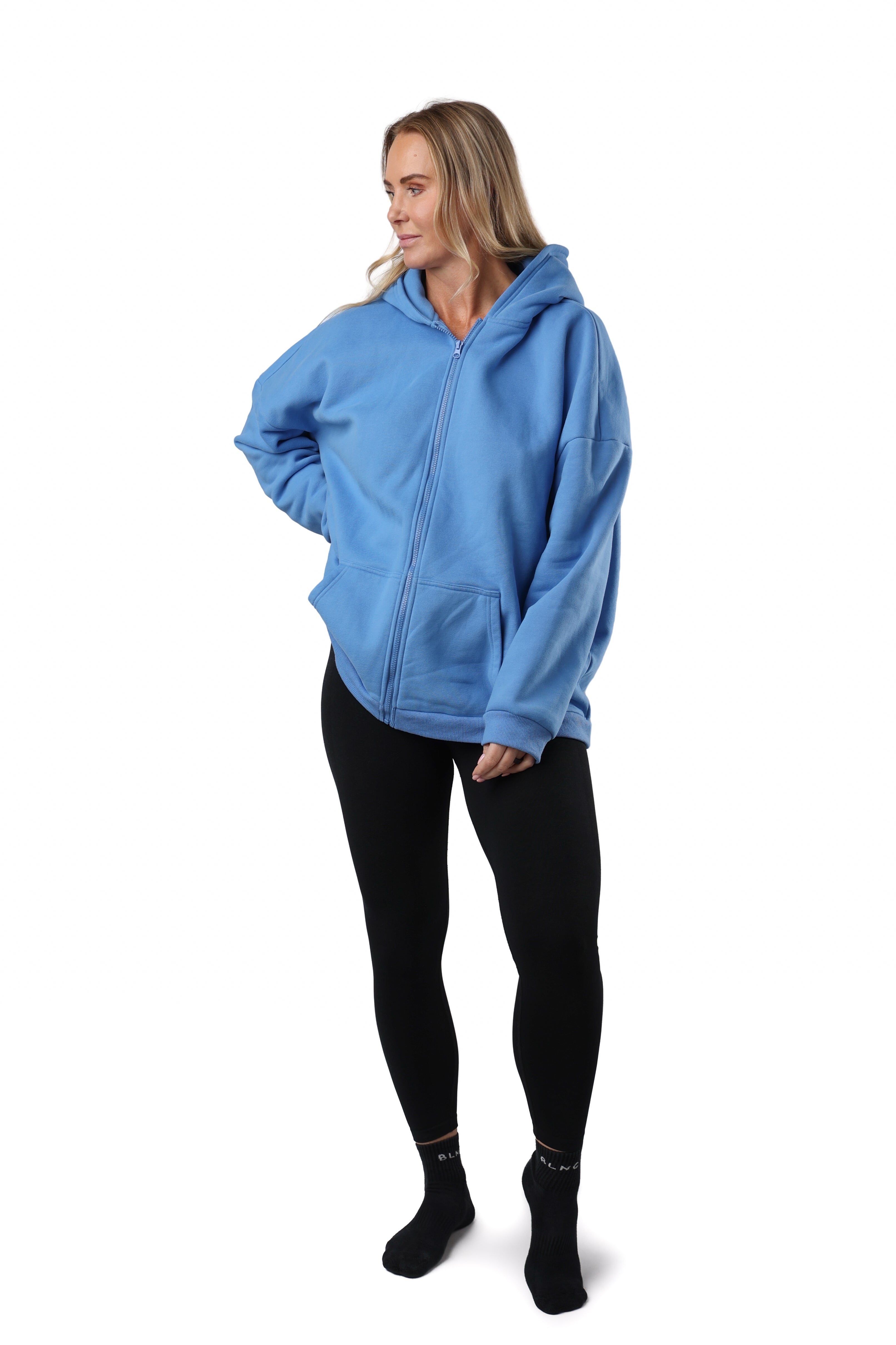 Ease Hoodie - Clear Blue Shapeuupse