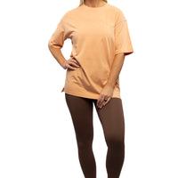 Apricot - Oversize unisex t-shirt Shapeuupse