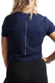 Dark Blue Crop BLNC T-shirt Shapeuupse